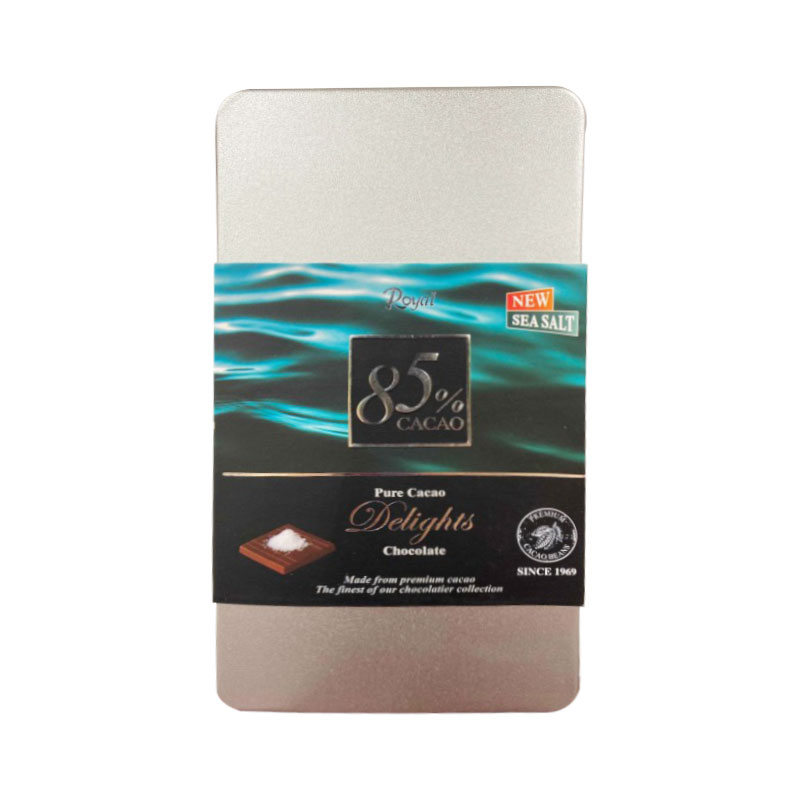 【有效期至25年11月】Royal 85%巧克力 海盐 110g