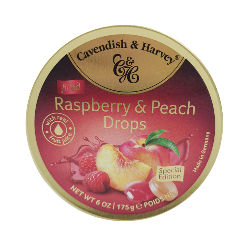 Cavendish&Harvey 嘉云 德国水果糖 桃子树莓味200g
