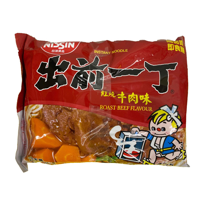【有效期至25年12月】出前一丁红绕牛肉面-单包五连包