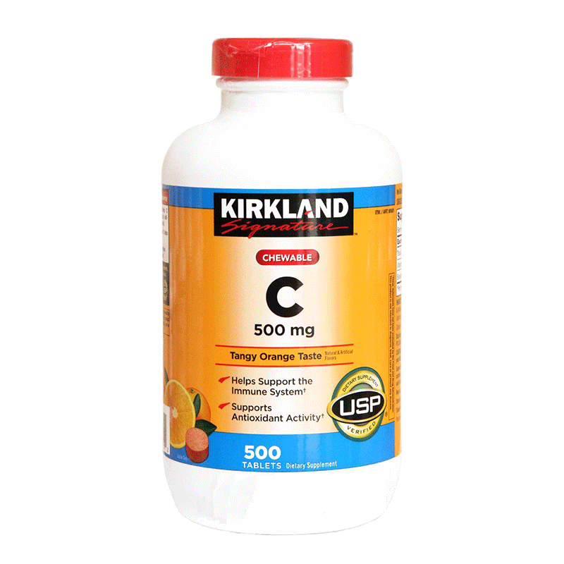 Kirkland柯克兰成人维C500mg/500片