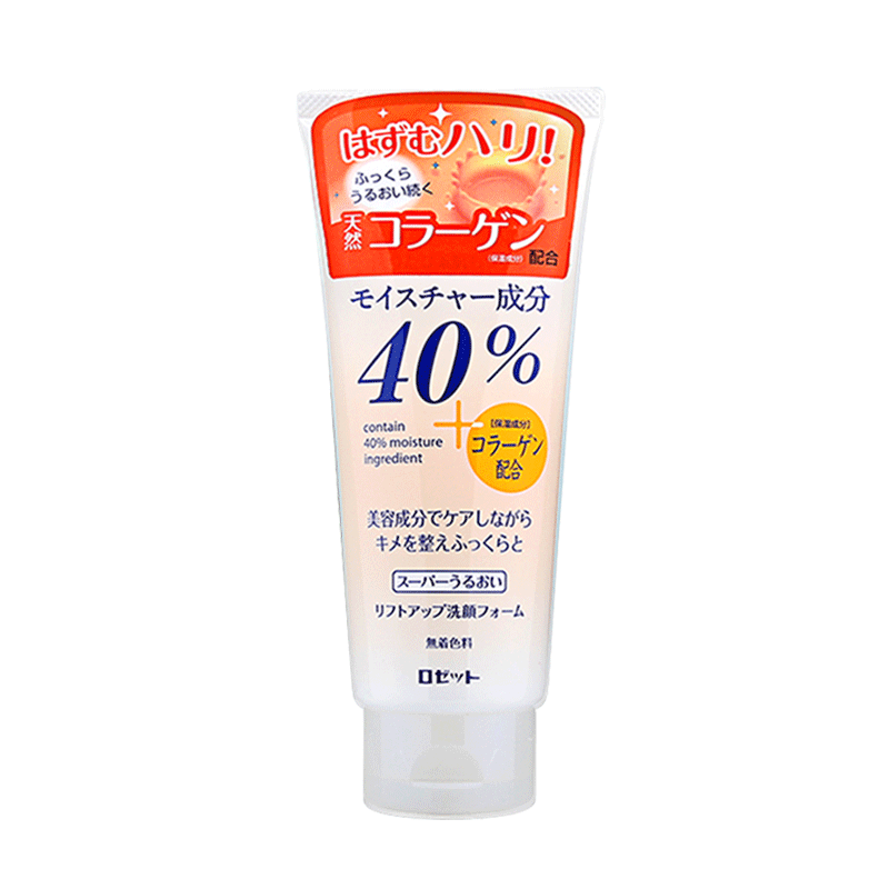 Rosette 40%胶原蛋白滋润洁面泡沫168g