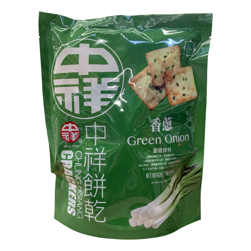 中祥 香葱梳打饼170g