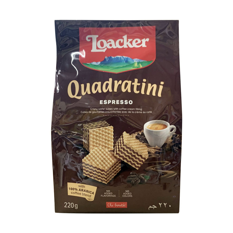 Loacker 粒粒特浓咖啡威化 220g
