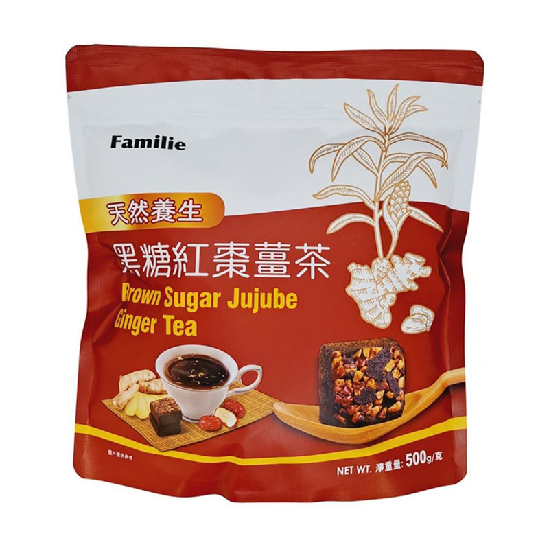 Familie 黑糖红枣薑茶500g
