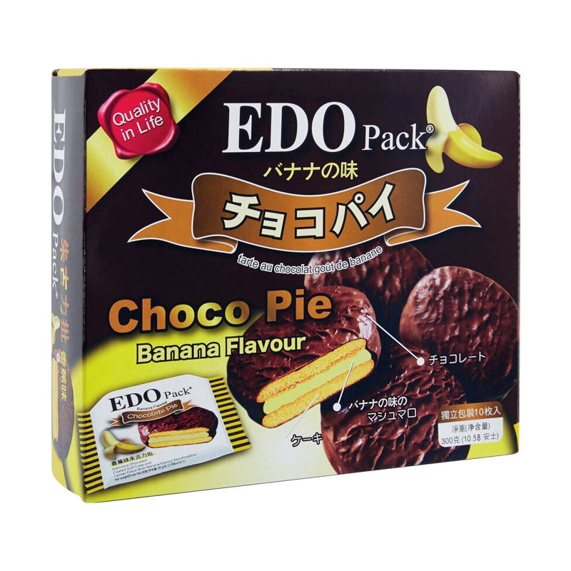 EDO 朱古力批-香蕉味300g