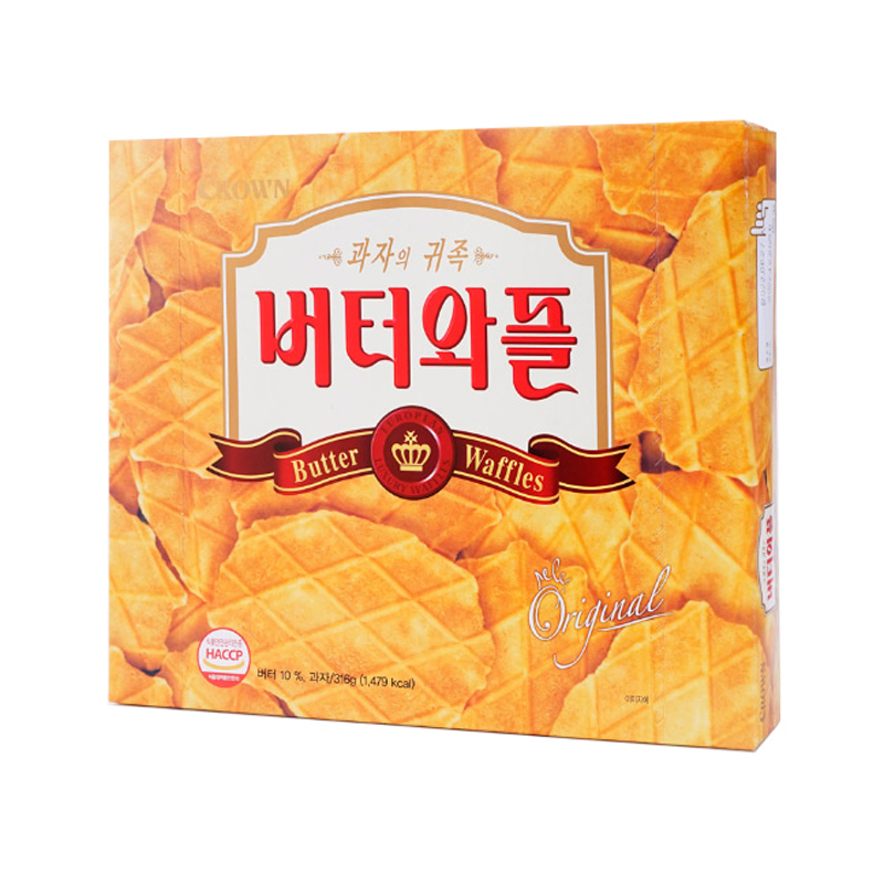 Crown 牛油华夫饼316g