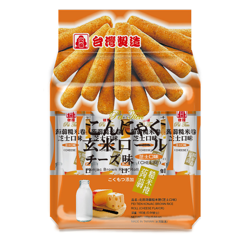 北田 糙米卷芝士味包装160g