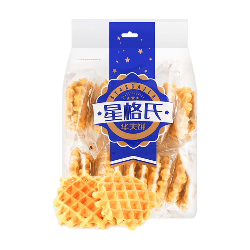 华美 星格氏原味华夫饼280g
