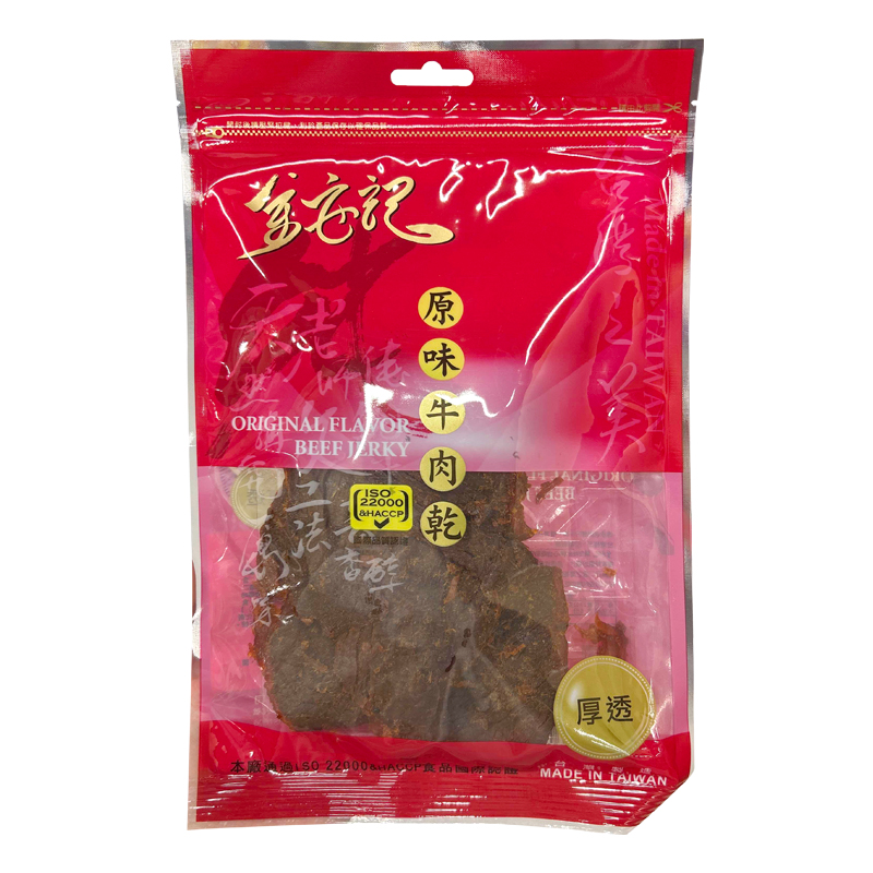 金安记 原味牛肉干120g