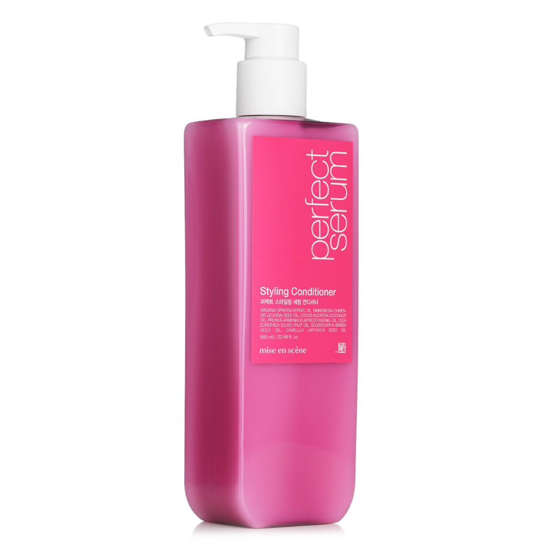 爱茉莉 美妆仙 护发素 定型护理 （粉色）680ml