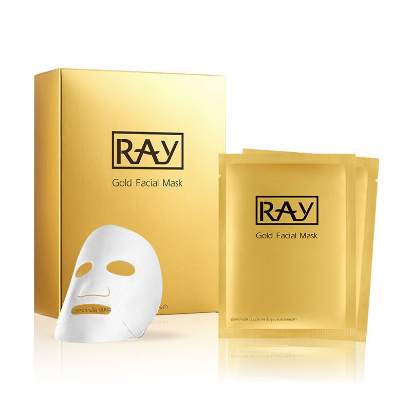 RAY 金蚕丝美白保湿面膜10片