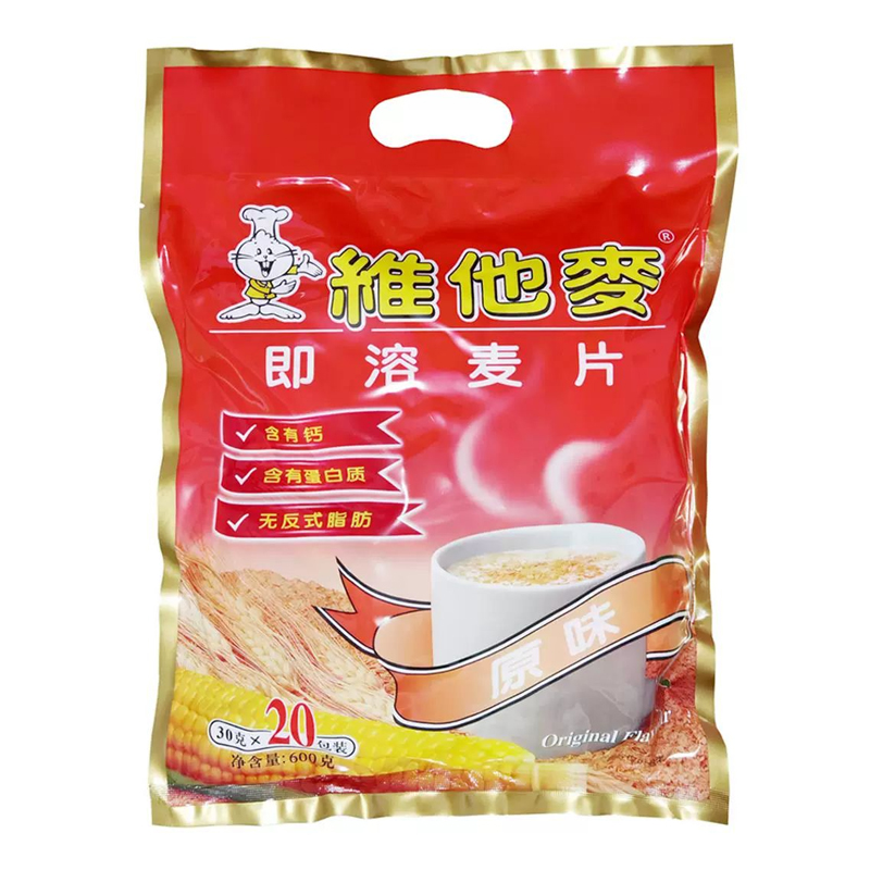 维他麦 原麦味麦片-包装600g