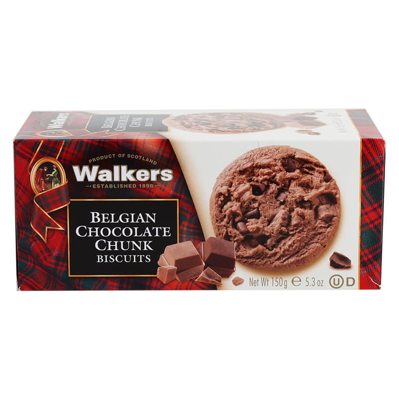 Walkers 碎朱古力曲奇150g