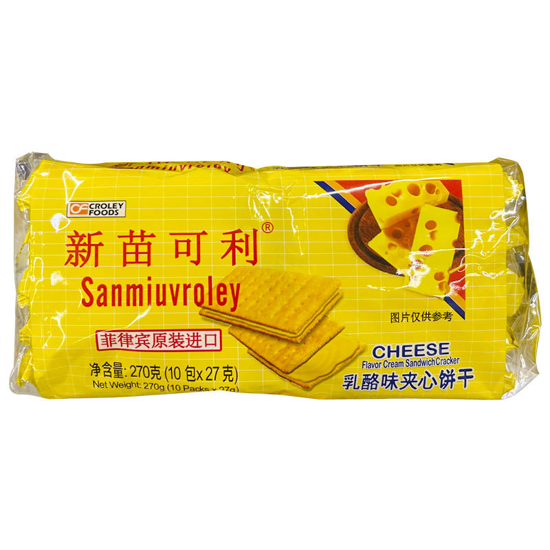 新苗 向日葵乳酪味饼干 270g