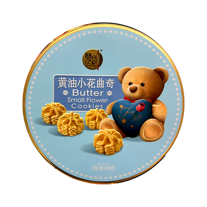 發仔记 黄油小花曲奇 368g