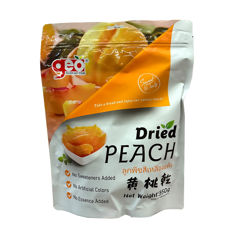GEO 黄桃干350g