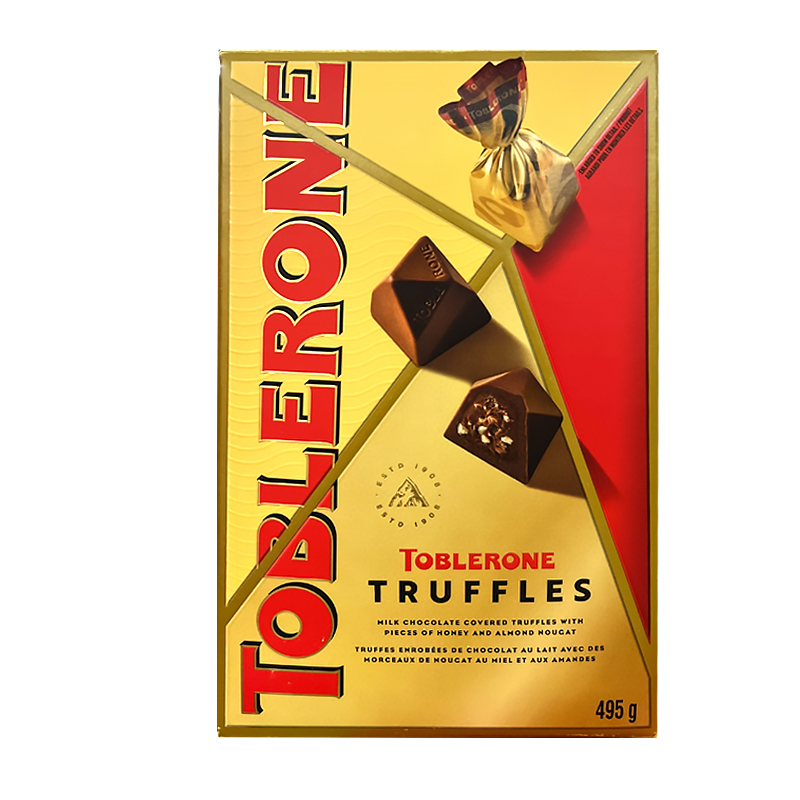 TOBLERONE  松露砖石夹心巧克力（盒装） 495克