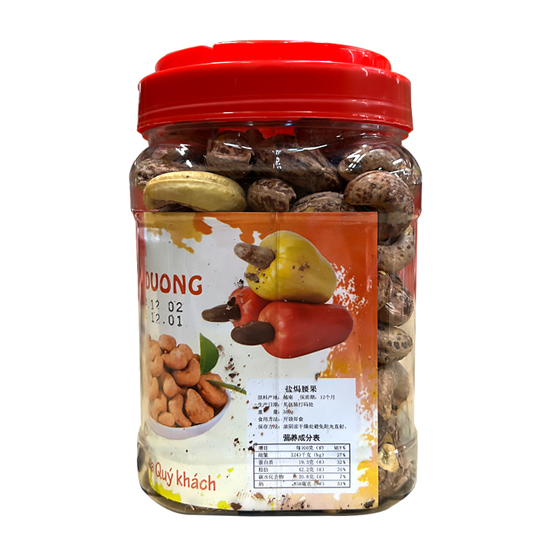 WT 越南盐焗腰果360g