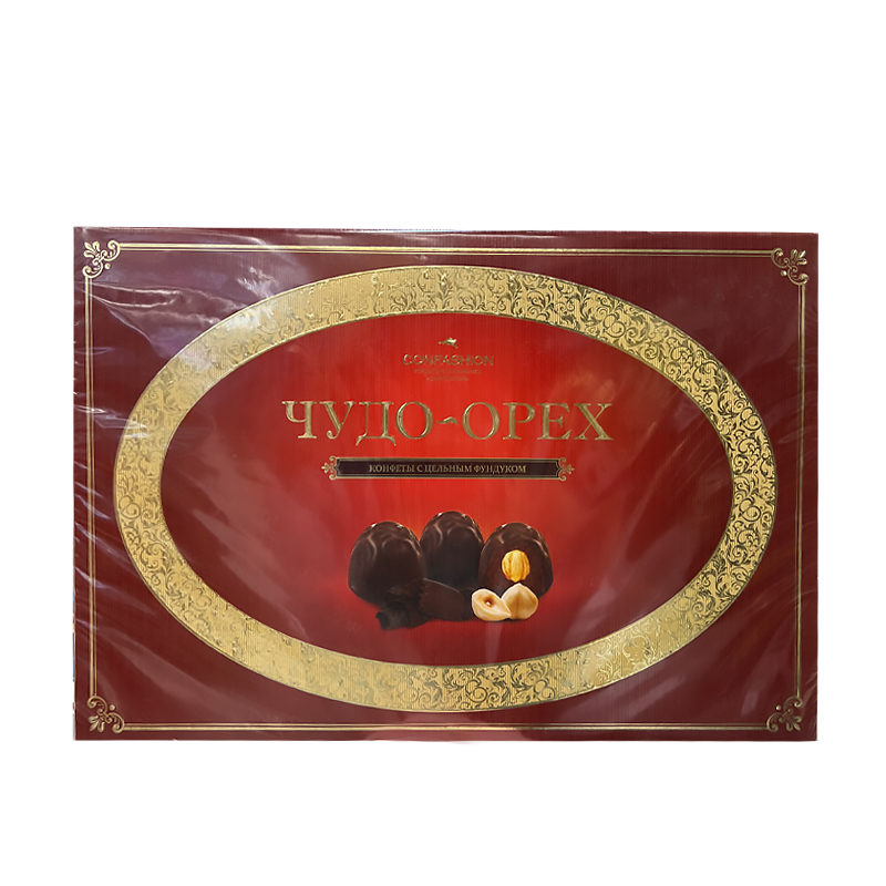 奥莱纳牌 奇妙系列涂层榛子夹心巧克力糖果190g