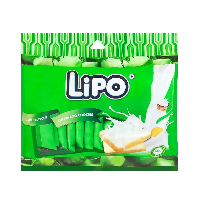 越南Lipo 椰子味面包干300g
