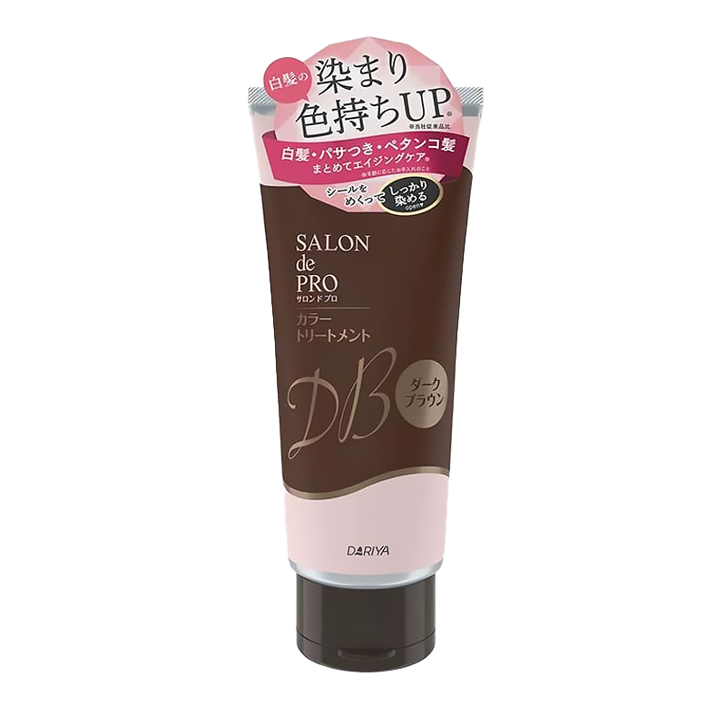 黛莉亚 沙龙级自然染色护发膏（深棕色）180g