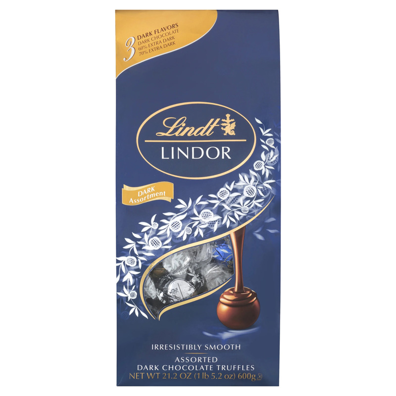 Lindor瑞士莲 什锦软心巧克力紫袋600g
