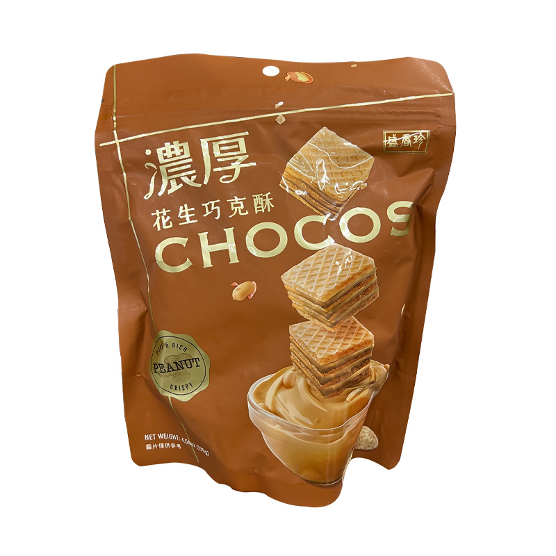 盛香珍 浓厚花生巧克力酥130g