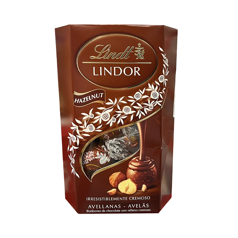 Lindor瑞士莲 软心榛仁朱古力200g