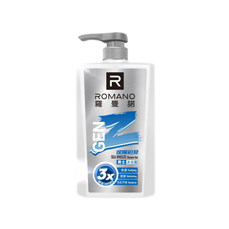 罗曼诺 沐浴露 男士年轻系列-逸风初见600ml