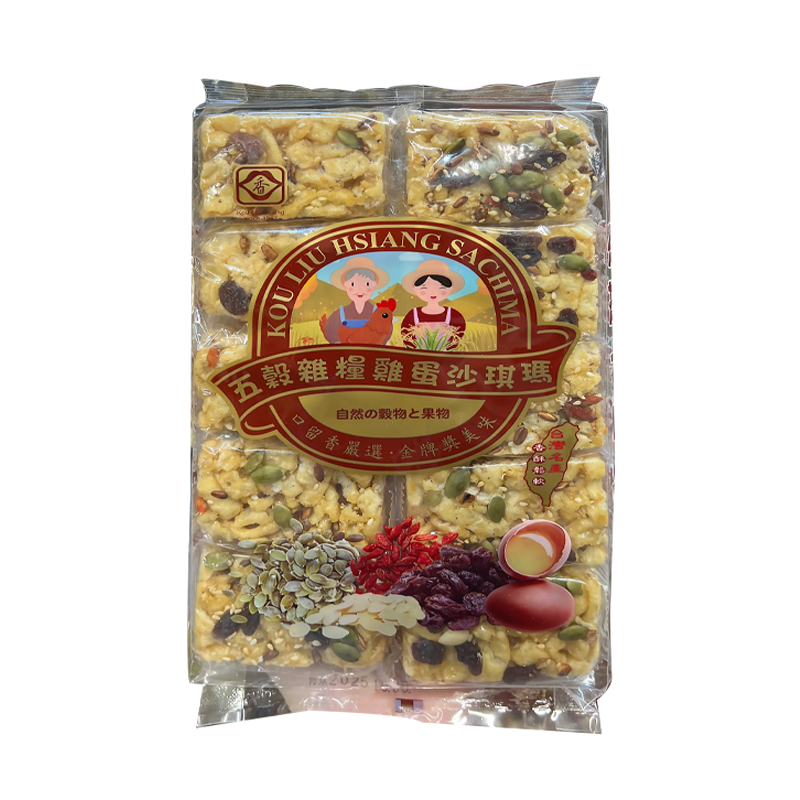 口留香 五谷杂粮鸡蛋沙琪玛230g