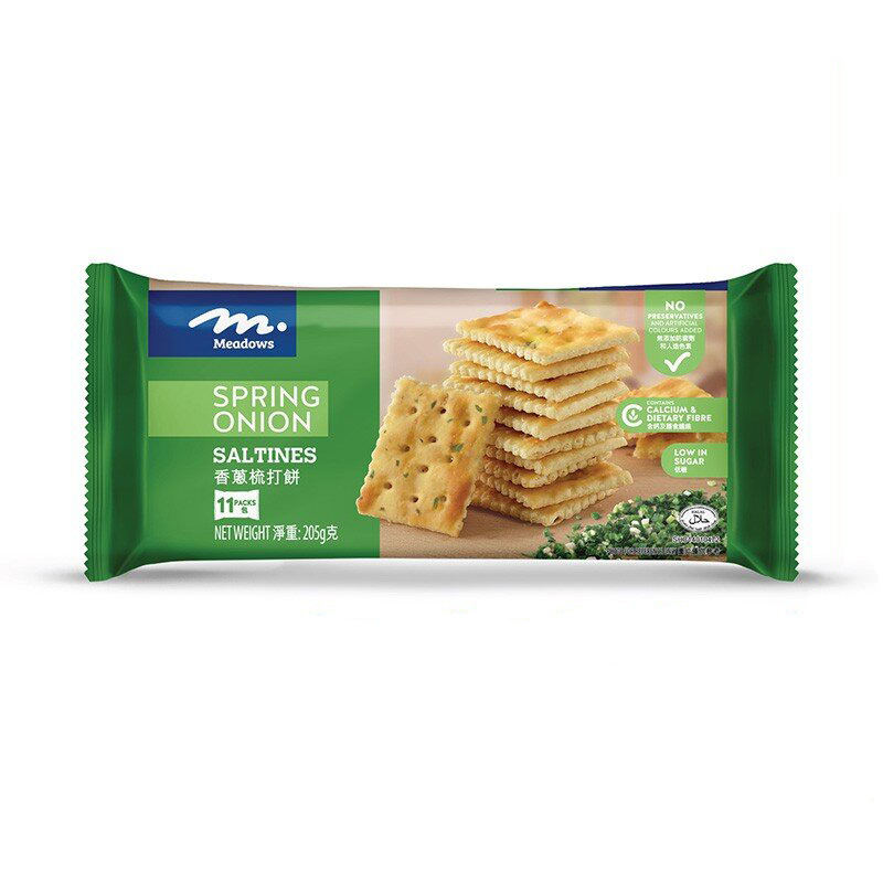 Meadows 香葱梳打饼干205g