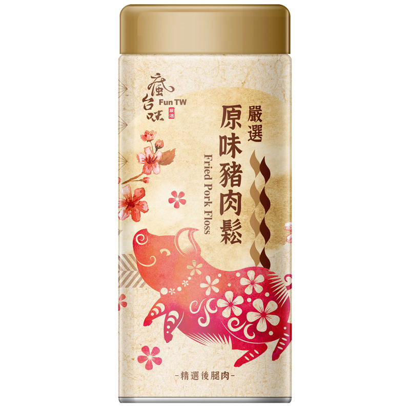 疯台味 老街伴手礼（原味猪肉松）270g