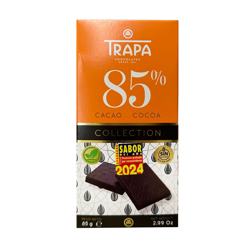Trapa 85%黑巧克力85g