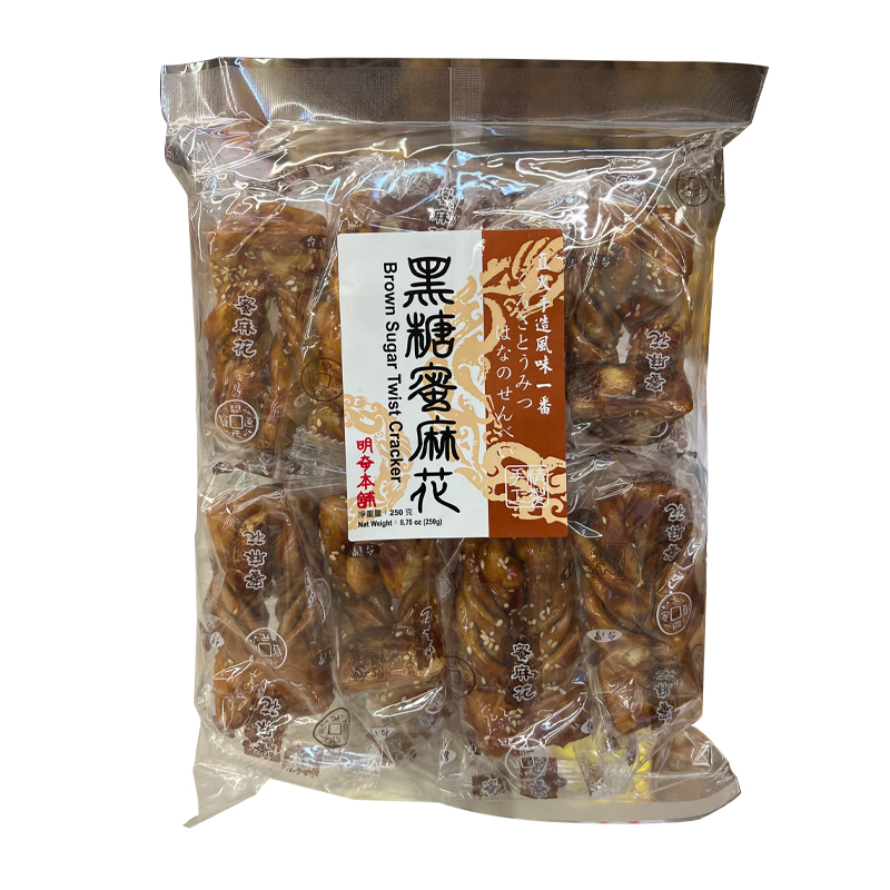 明奇 黑糖蜜麻花250g