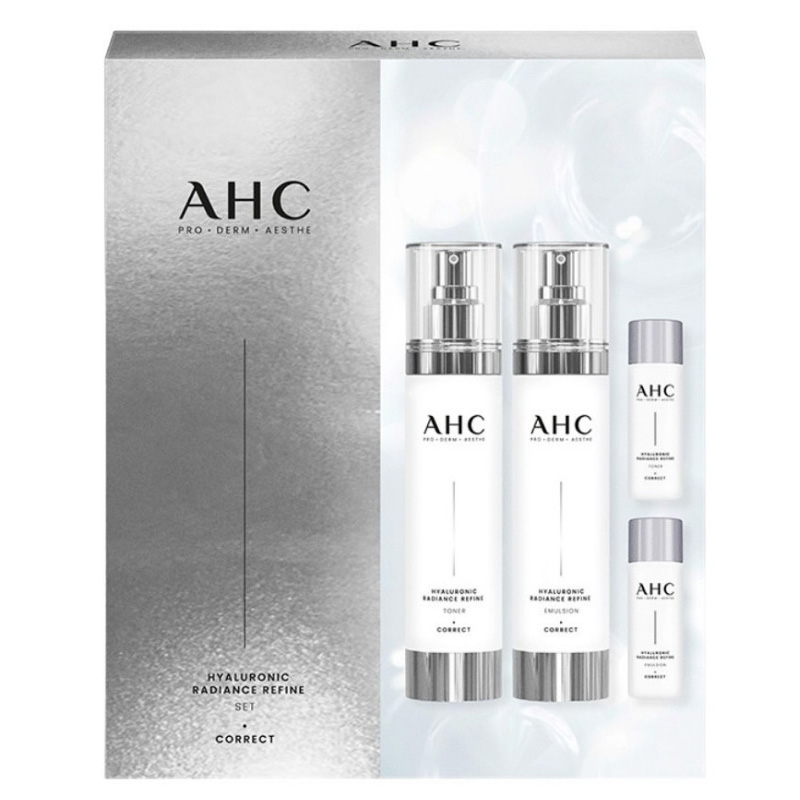 AHC 玻尿酸神仙水两件套（100ml*2+30ml*2）