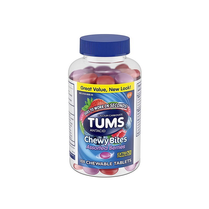TUMS ANTACID 抗胃酸咀嚼片 108粒