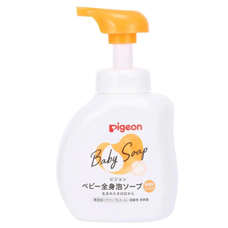 Pigeon贝亲 婴儿泡泡沐浴露-无香清爽型500ml