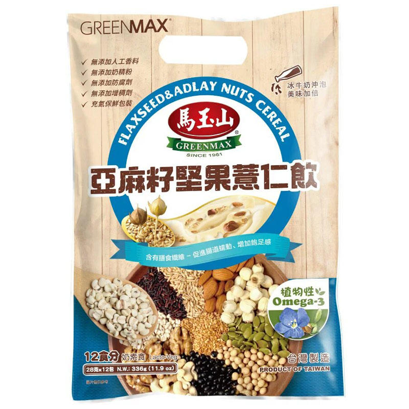 马玉山 亚麻籽坚果薏仁饮（包）28g*12
