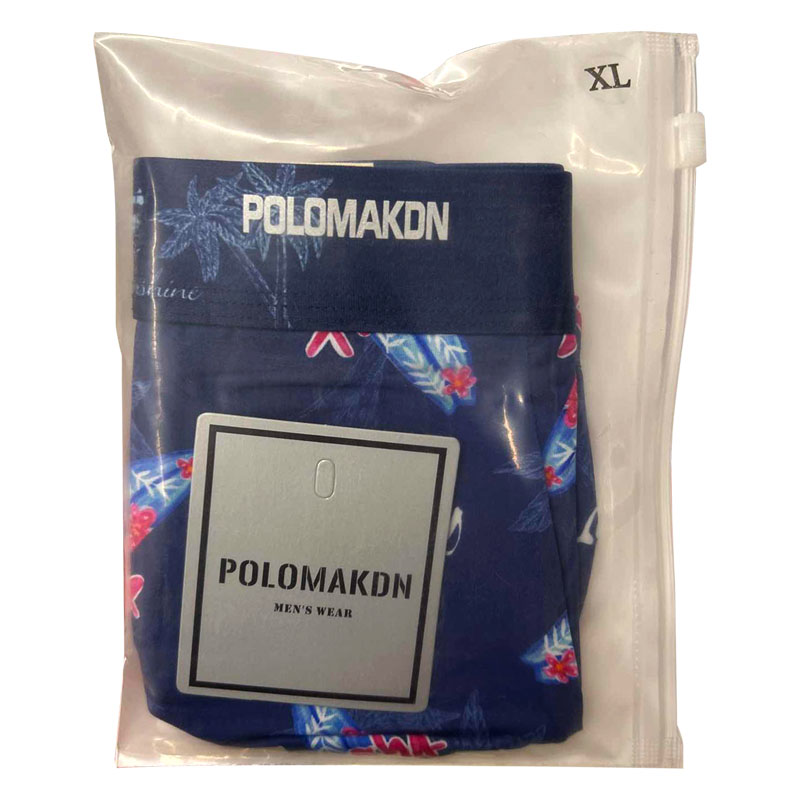 POLOMAKDN 5231数码印花男士内裤XL码 1条