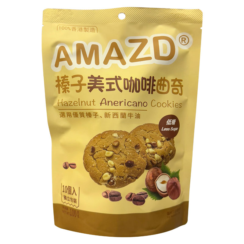 AMAZD 榛子美式咖啡曲奇（包）100g